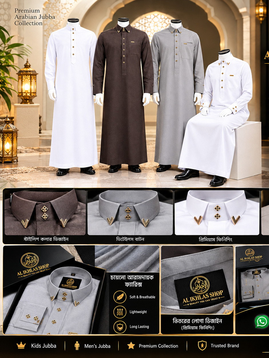 T-shirt kolar Arabian jubba